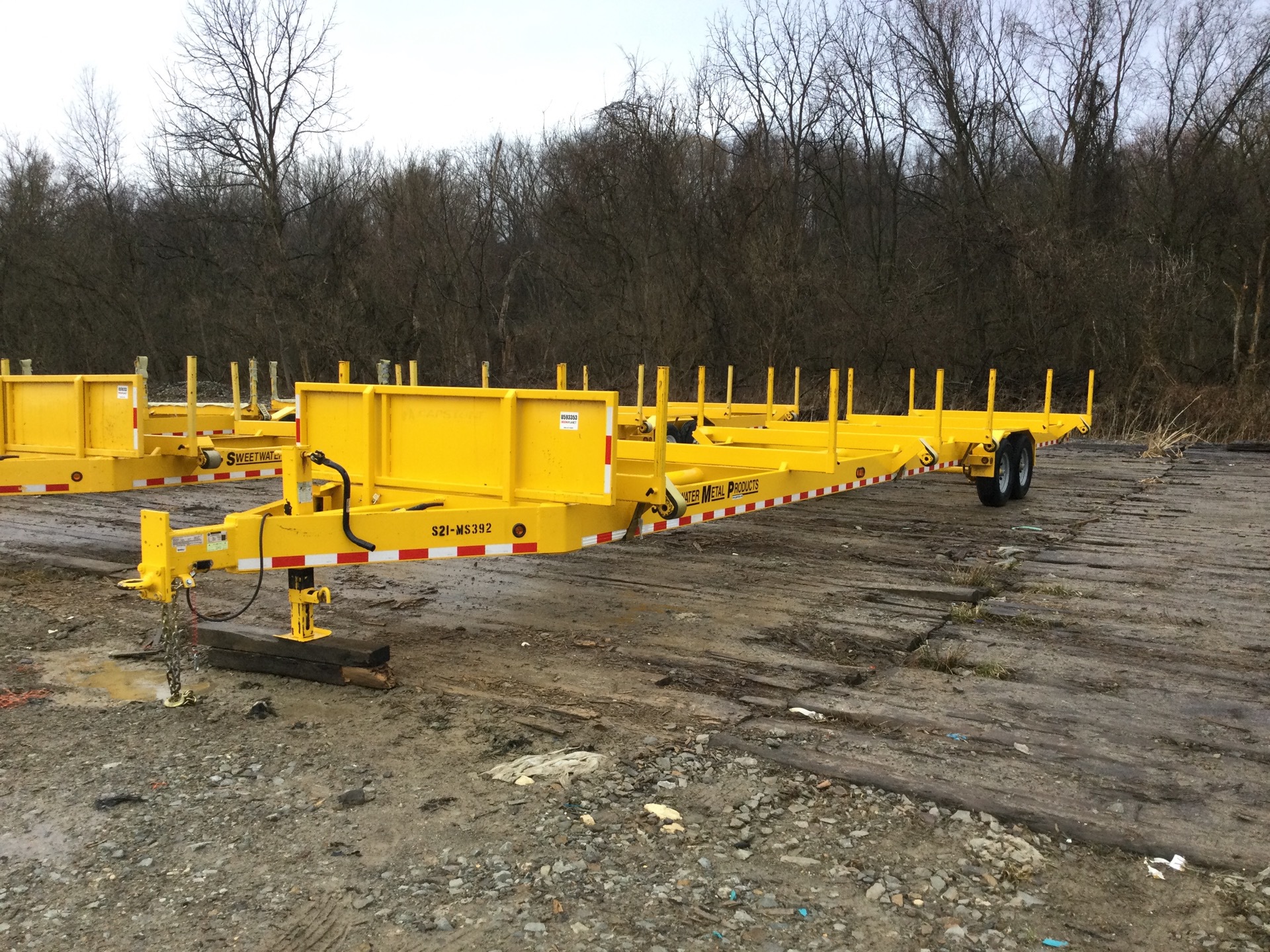 2021 Sweetwater ST4096T 40 ft x 96 in Pipe Handling Trailer