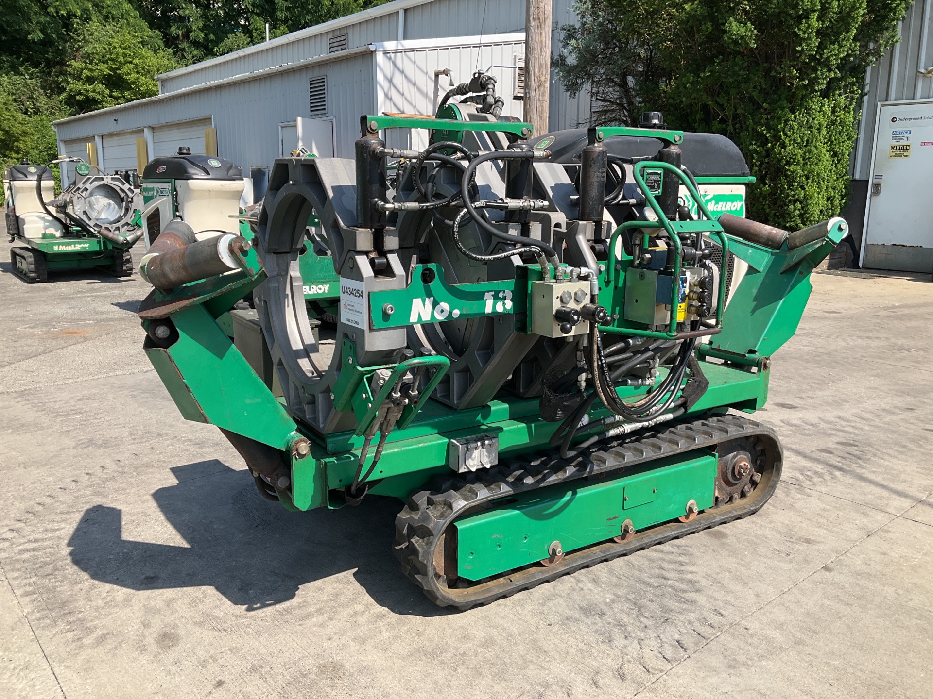 McElroy TracStar 412/618 Tracked Fusion Machine