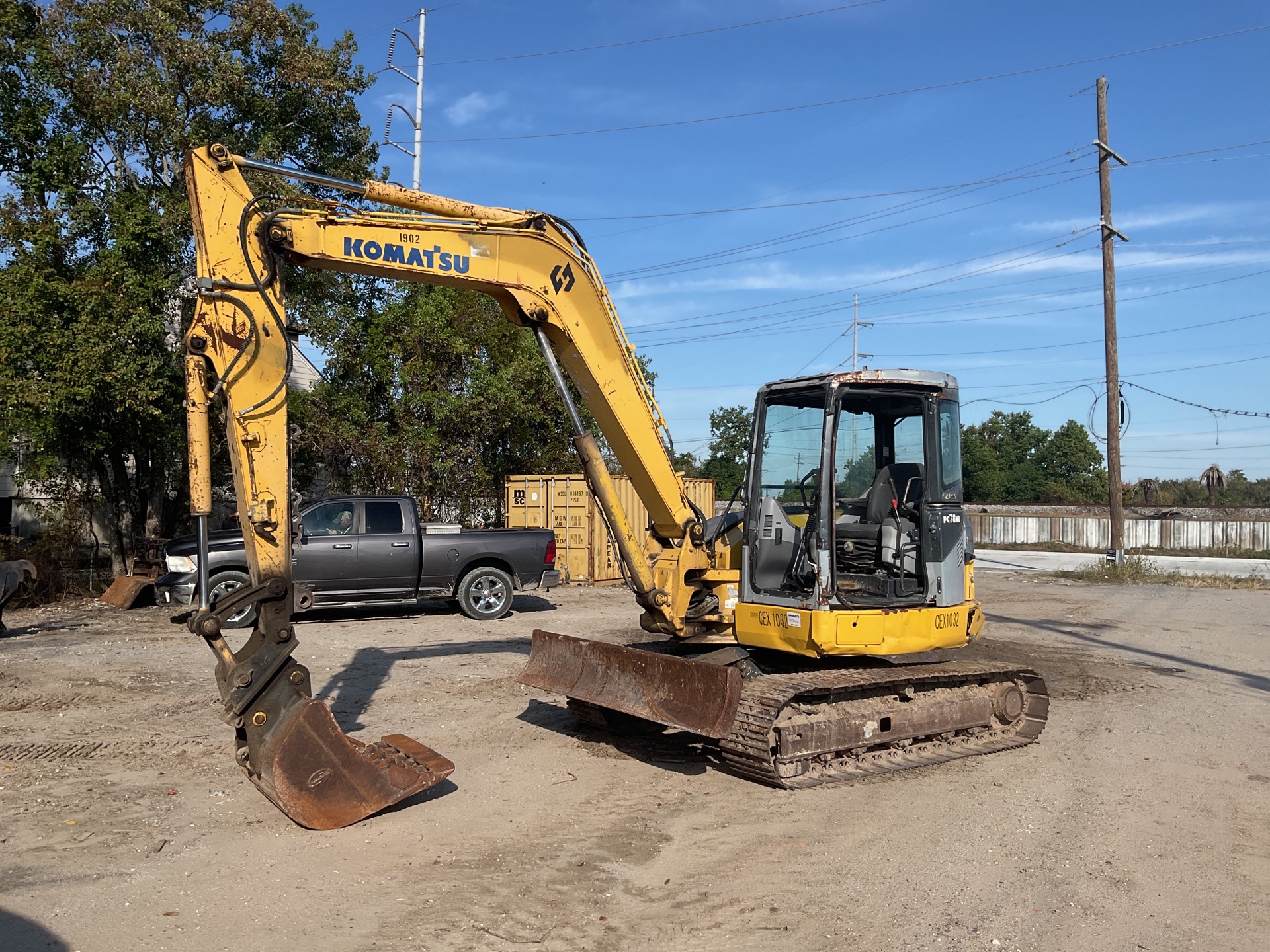 Komatsu PC78MR-6 Mini Excavator