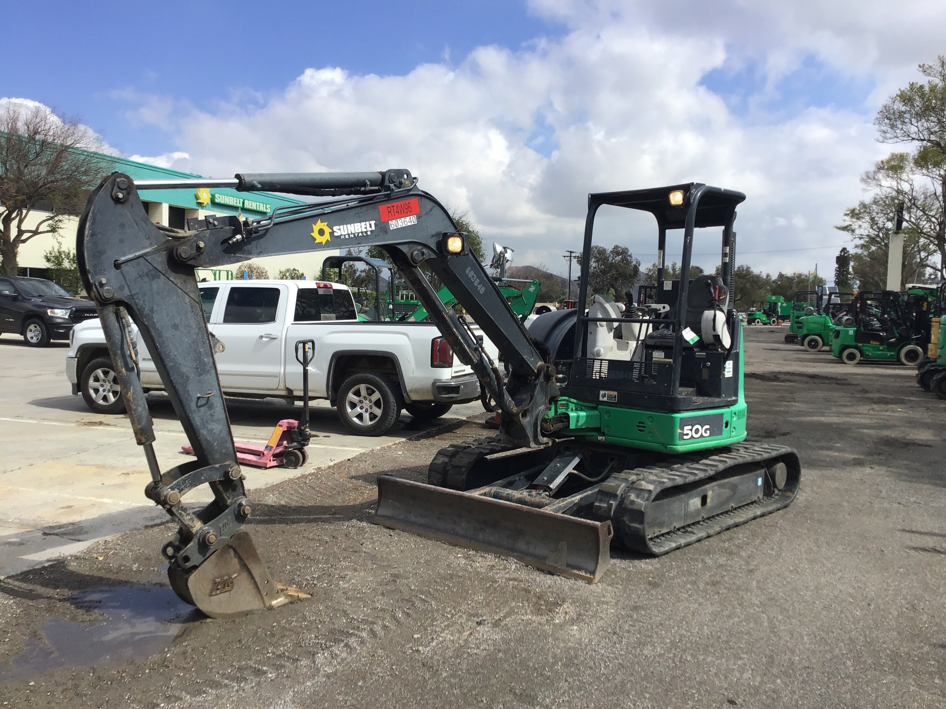 2014 John Deere 50G Mini Excavator