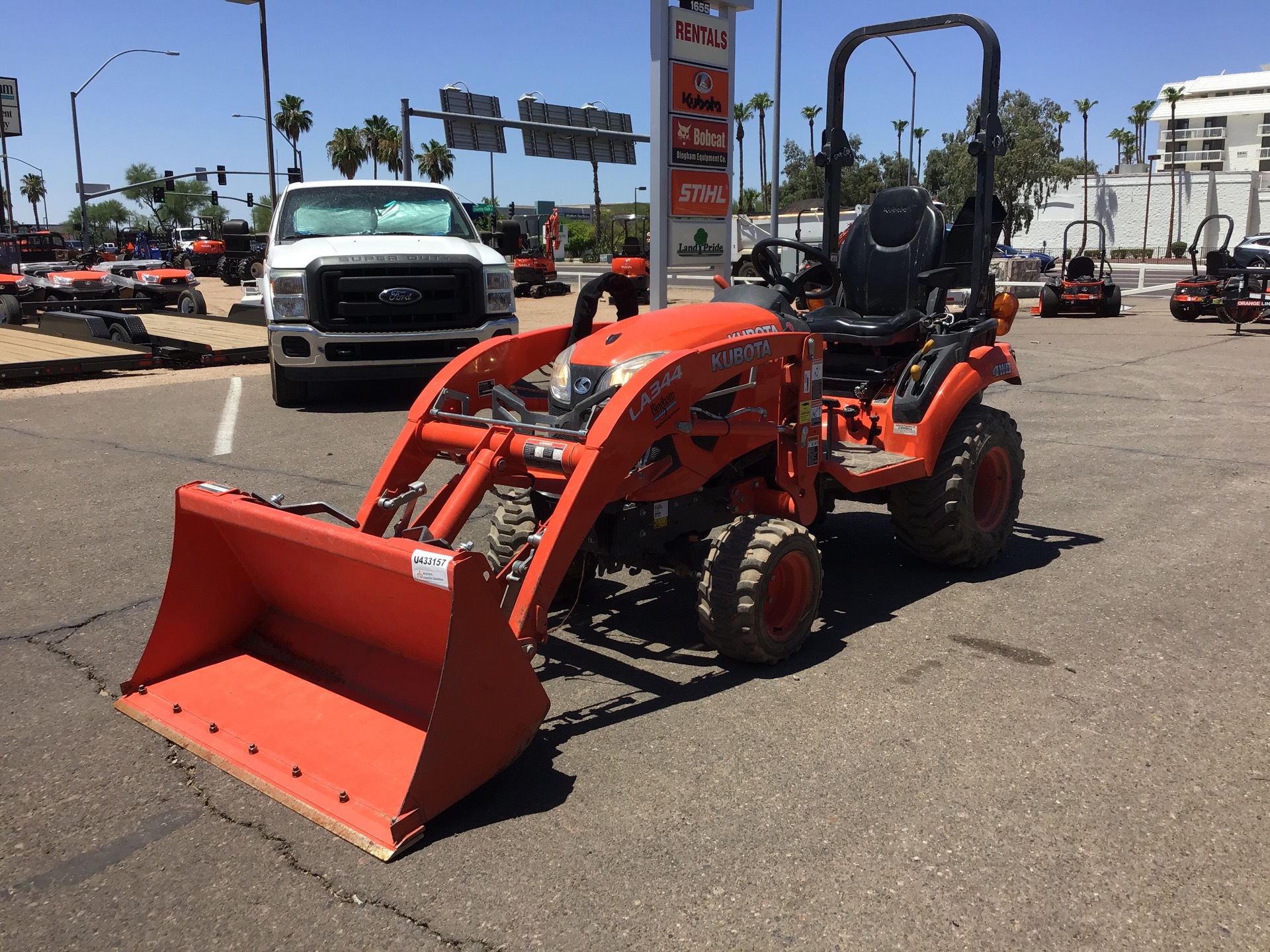 2021 Kubota BX2380RV 4WD Tractor