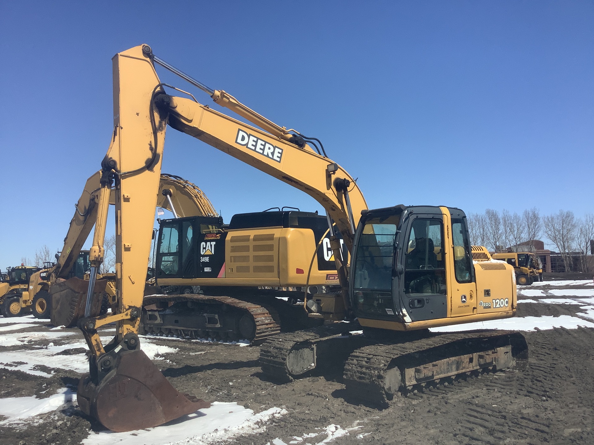 John Deere 120C Tracked Excavator