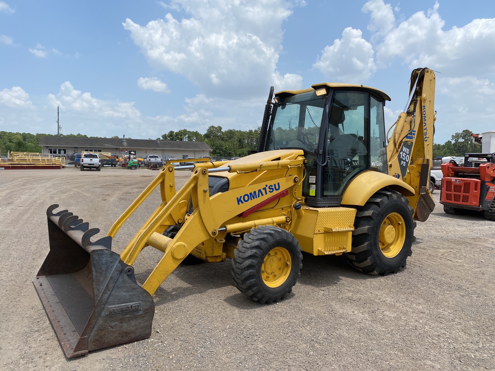 Komatsu WB150 4x4 Backhoe Loader