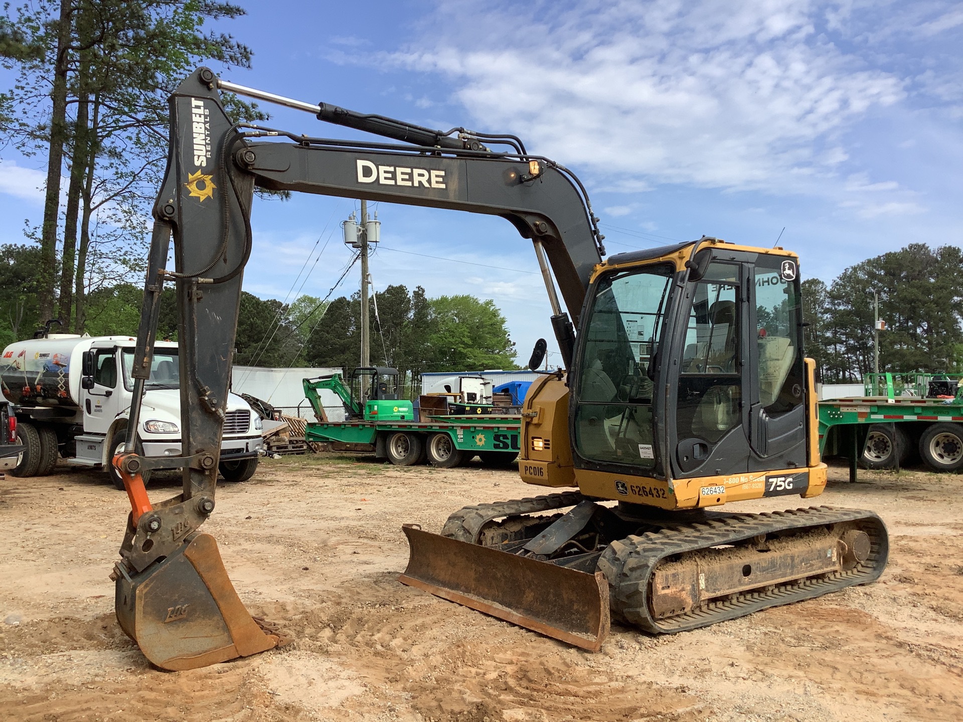2014 John Deere 75G Mini Excavator