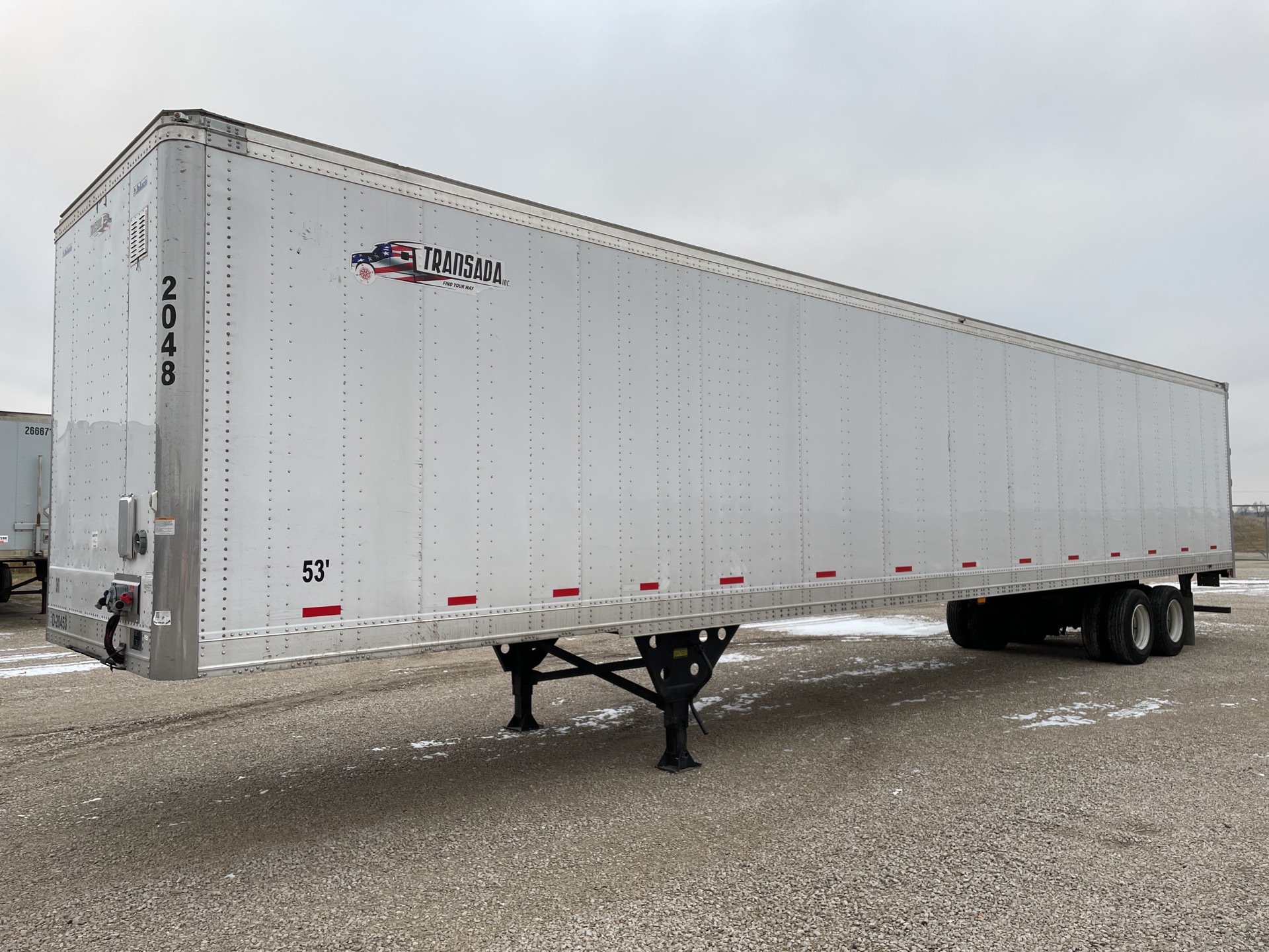 2022 DeLucio 53 ft x 102 in T/A Van Trailer
