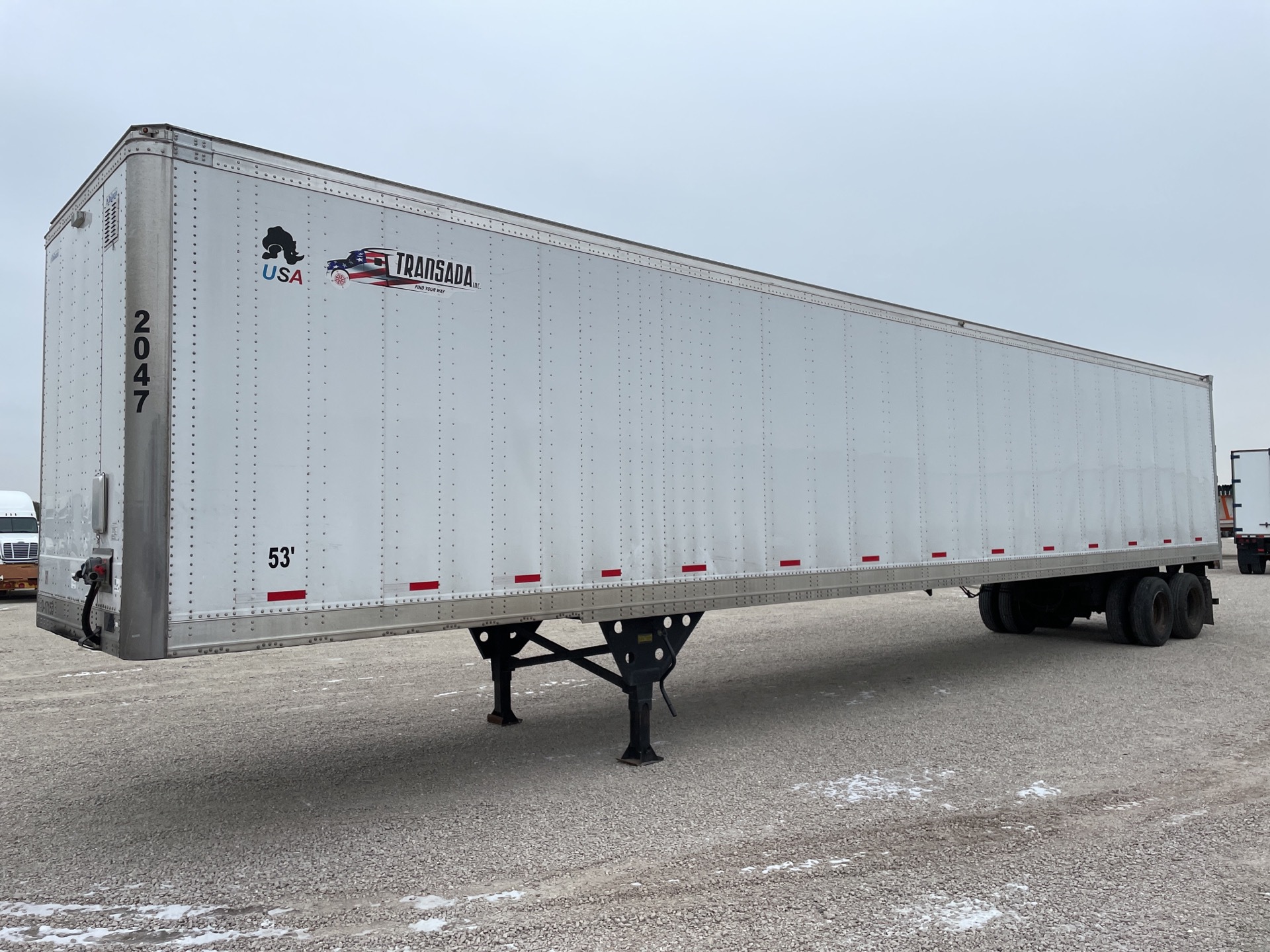 2022 DeLucio 53 ft x 102 in T/A Van Trailer