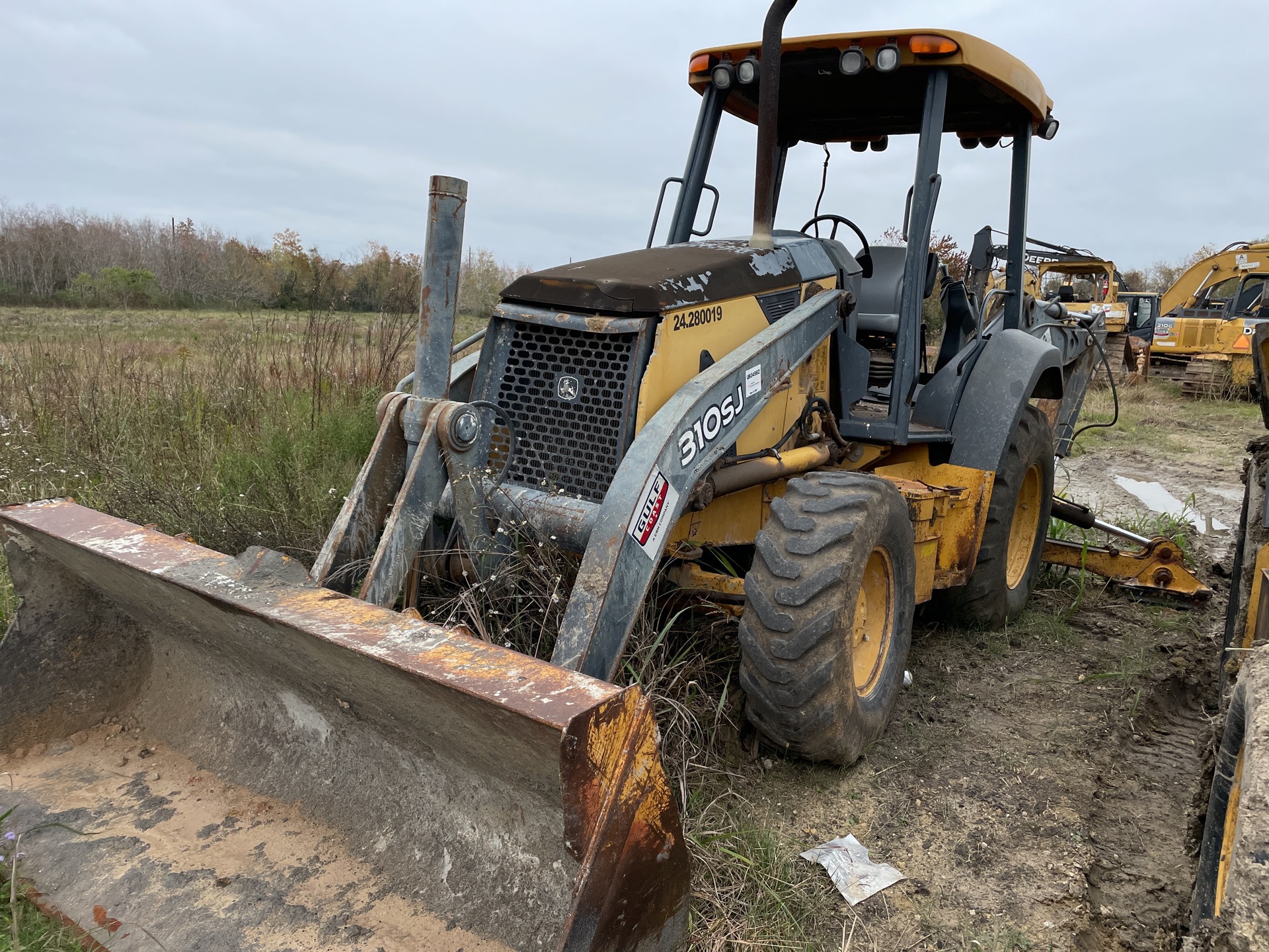 John Deere 310SJ 4x4 Backhoe Loader