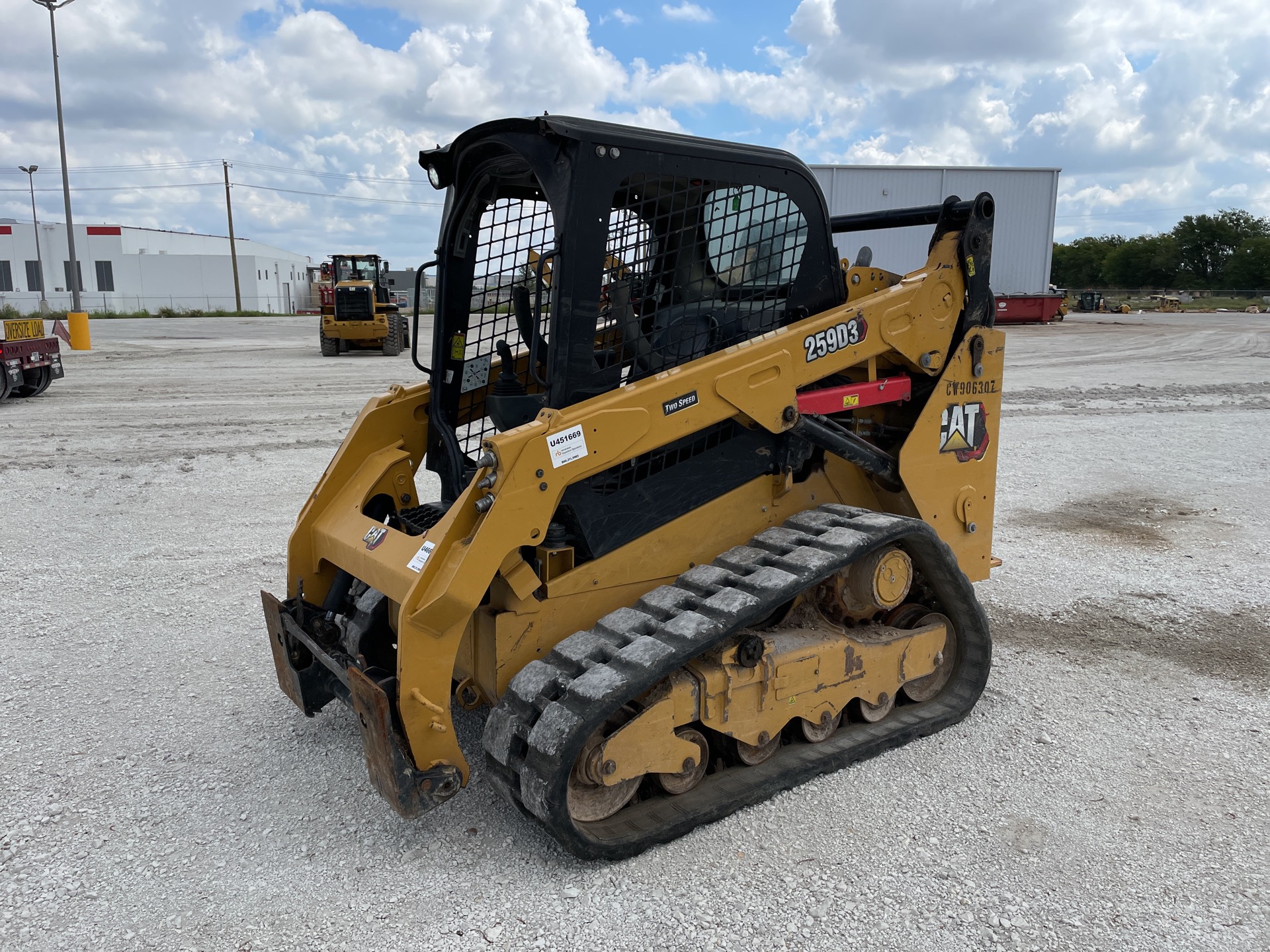 2020 Cat 259D3 Two-Speed Compact Track Loader