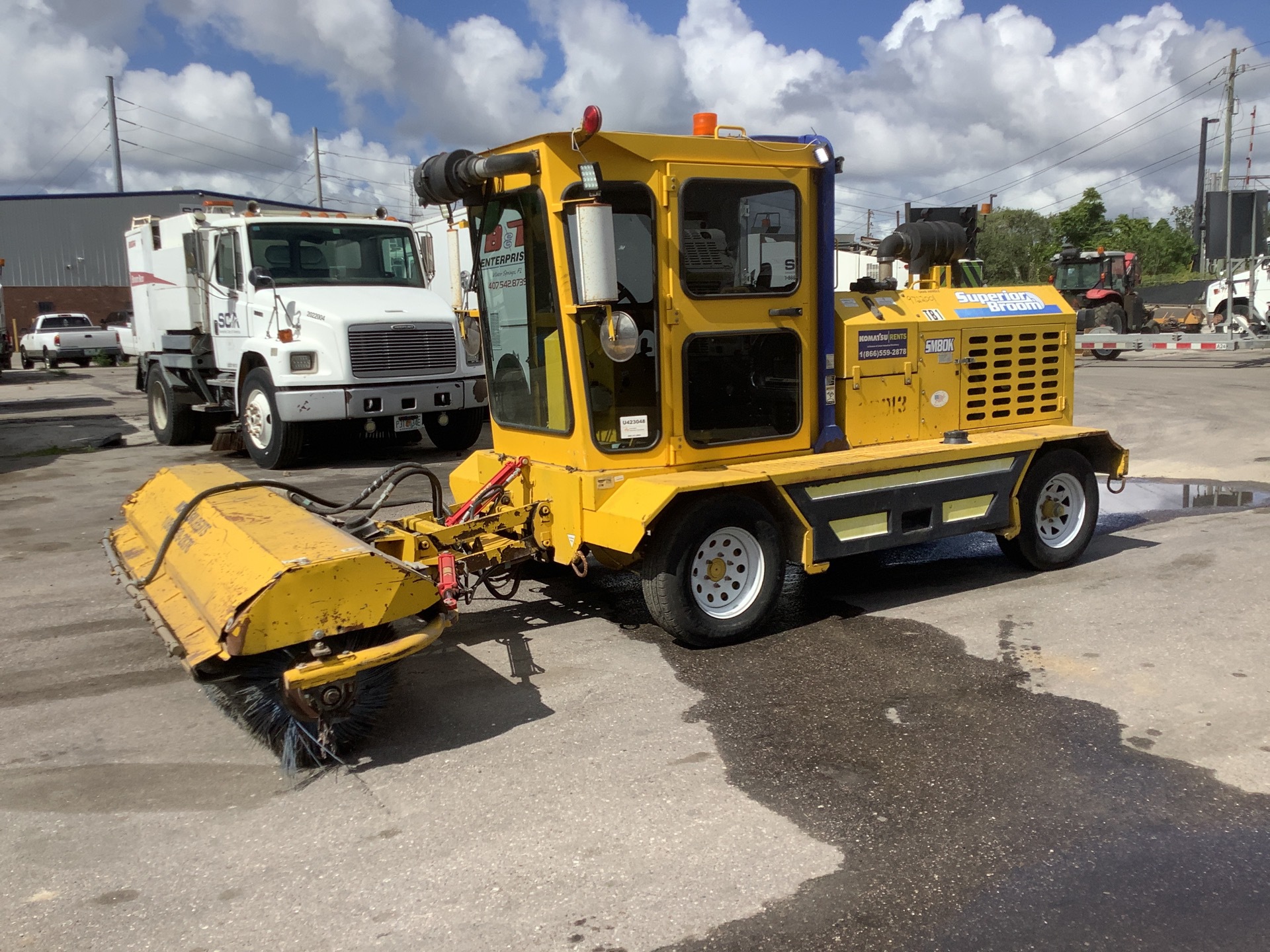 Superior Broom SM80K Broom Tractor