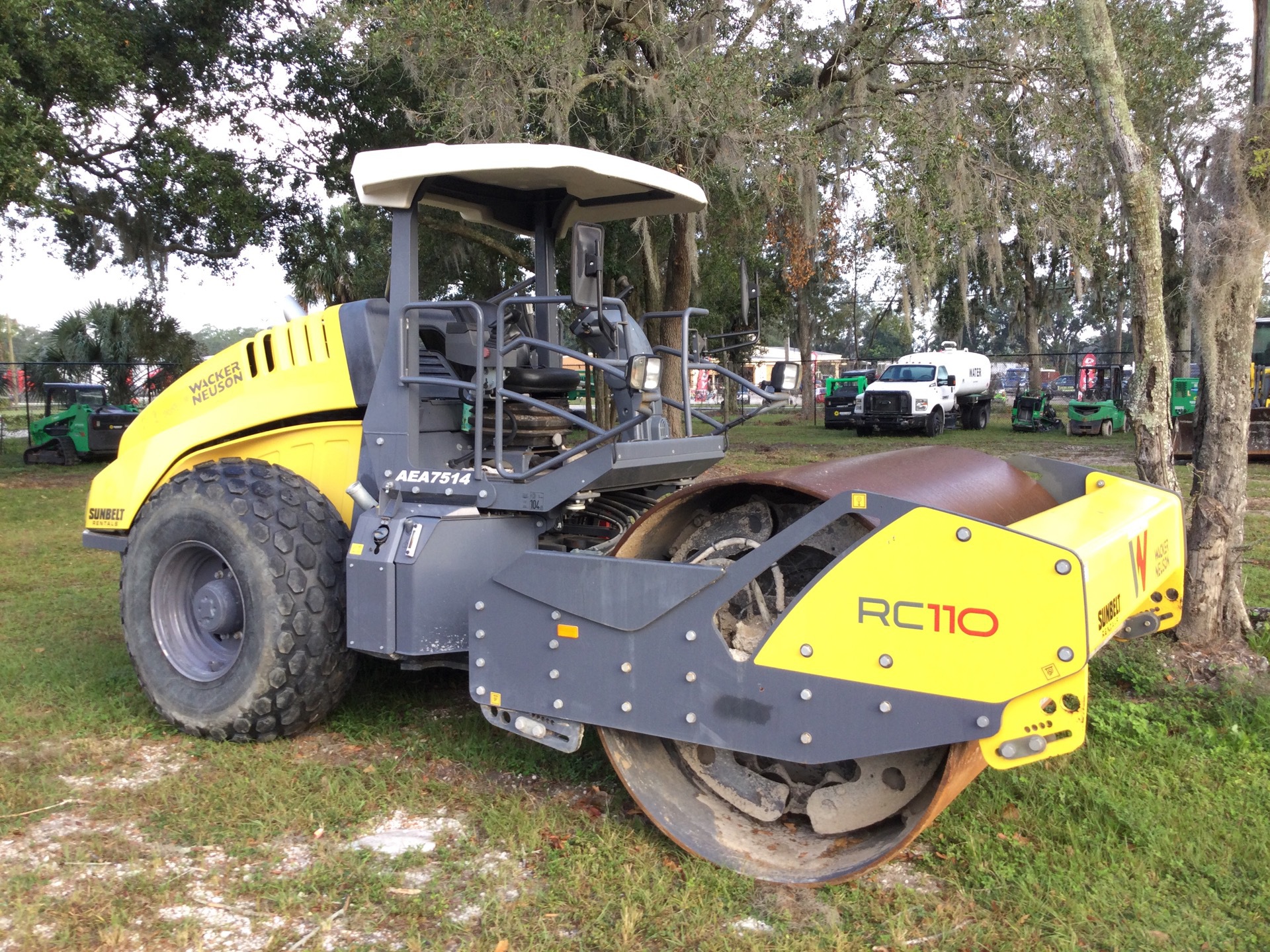 2019 Wacker RC-110 Smooth Drum Compactor