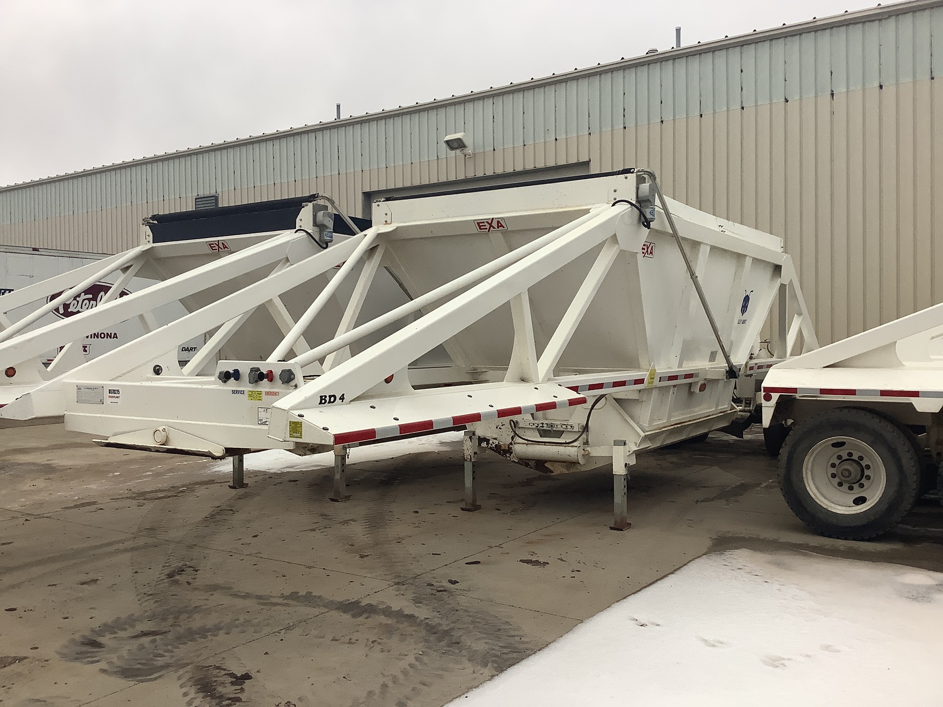2021 EXA Industrial B-24 T/A Belly Dump Trailer