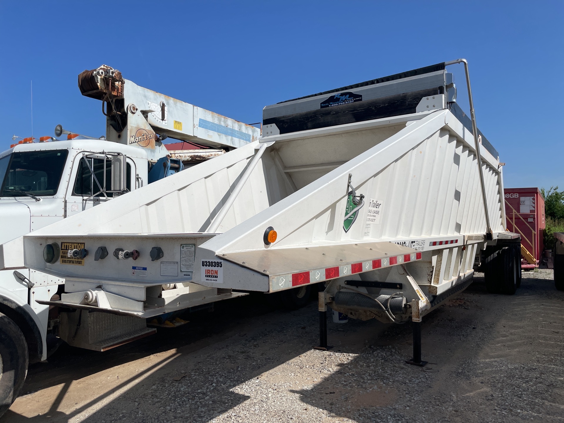 2020 Armor Lite SBD-40 LT T/A Belly Dump Trailer