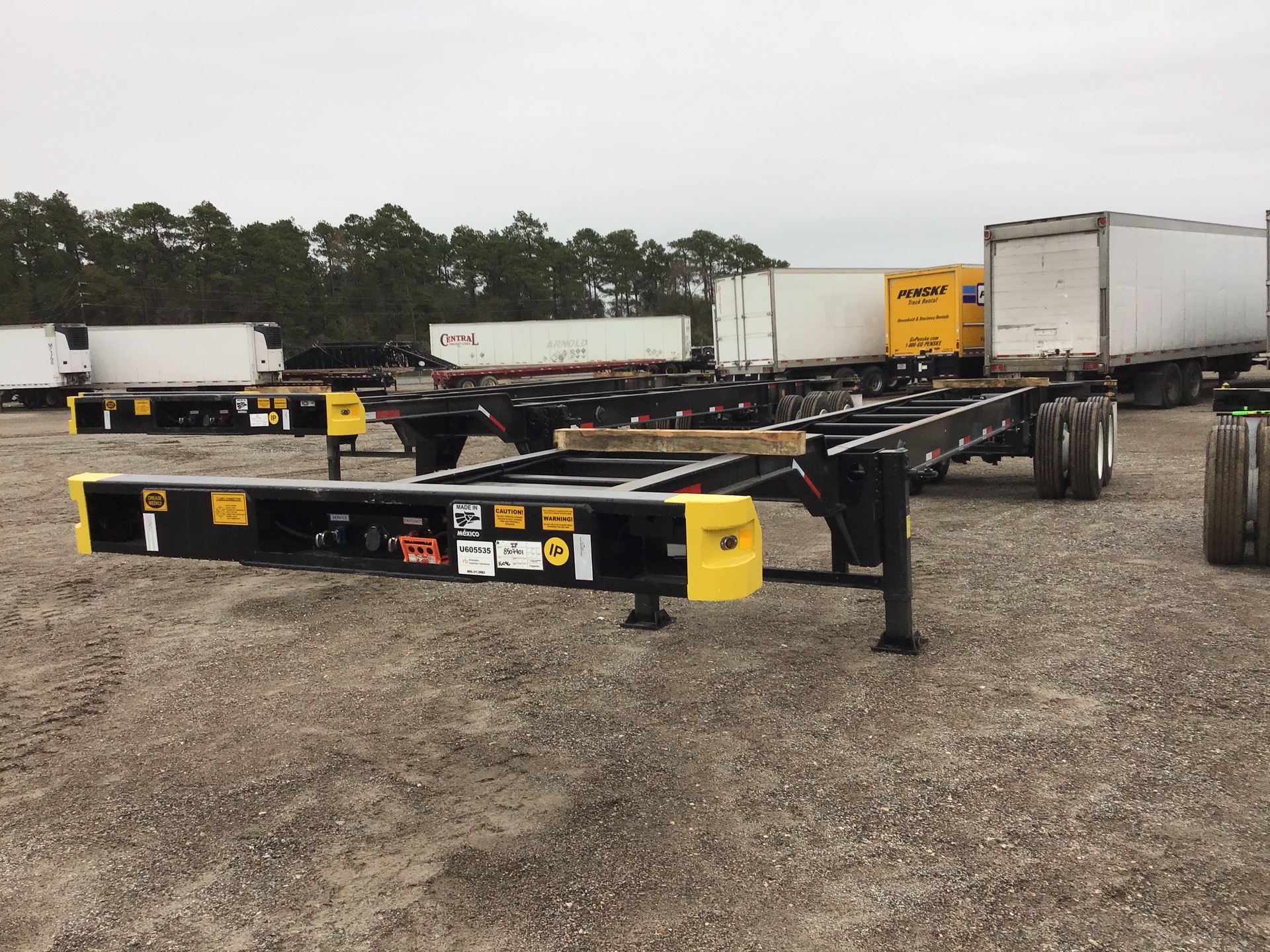 2023 Ventura Trailers 40 ft T/A Container Trailer Unused