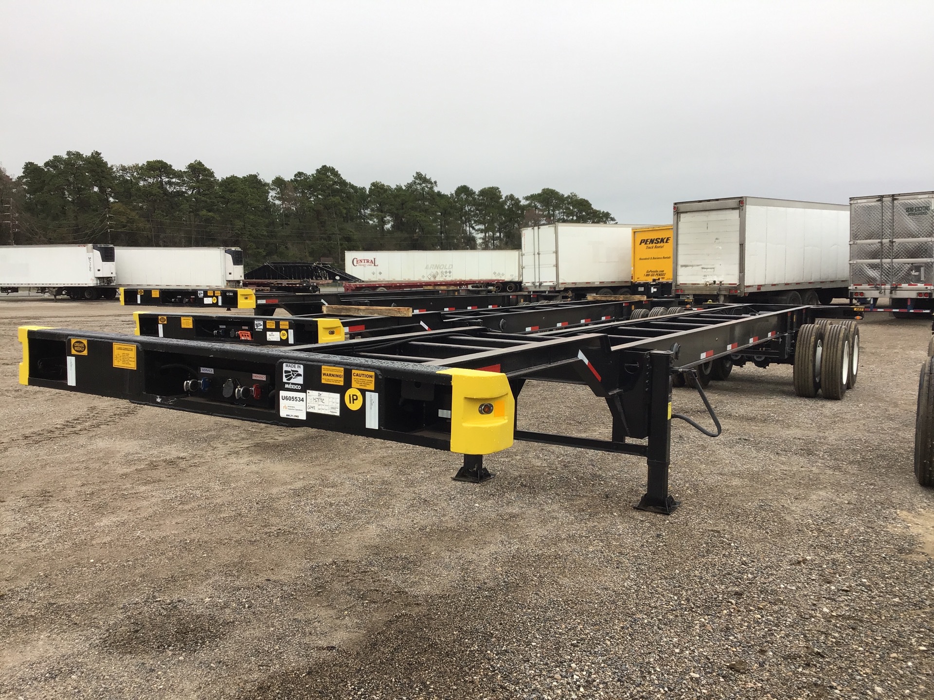 2023 Ventura Trailers 40 ft T/A Container Trailer Unused