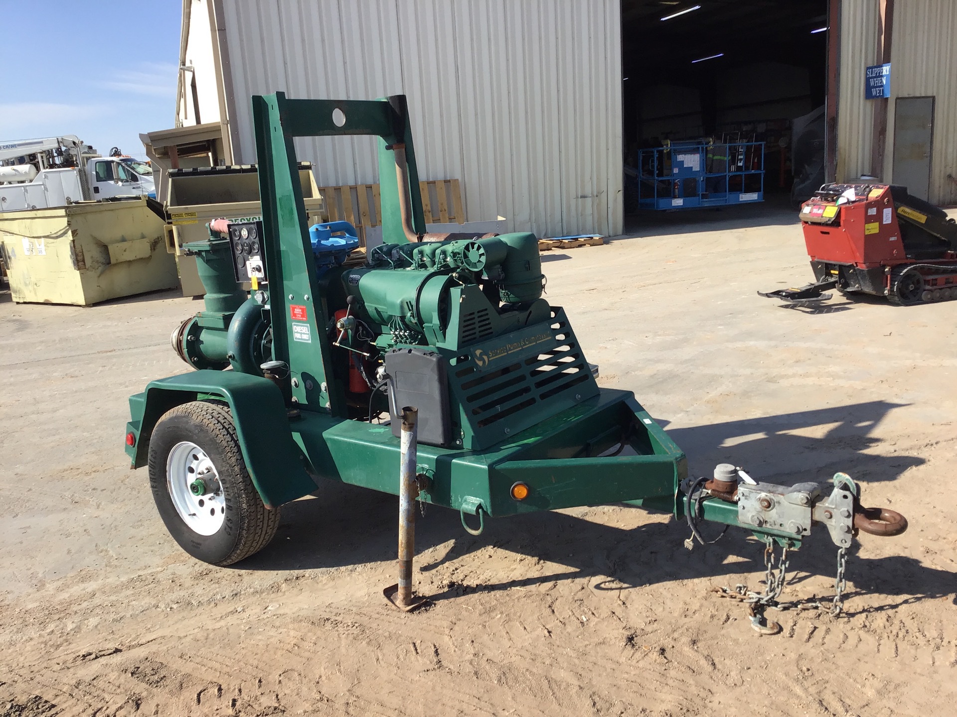Cornell 6NNT-EM16-3 Trailer-Mounted 6 in Water Pump