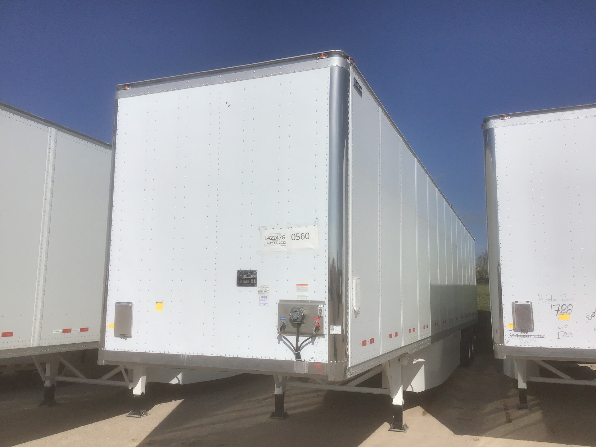 2023 Atro 53 ft T/A Van Trailer