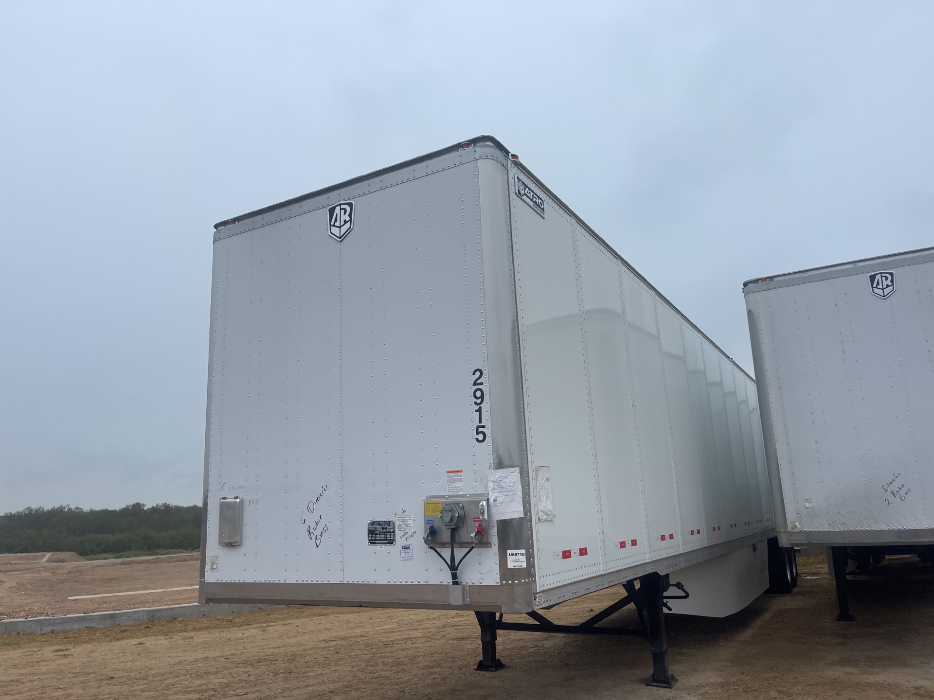 2023 Atro 53 ft x 102 in T/A Van Trailer