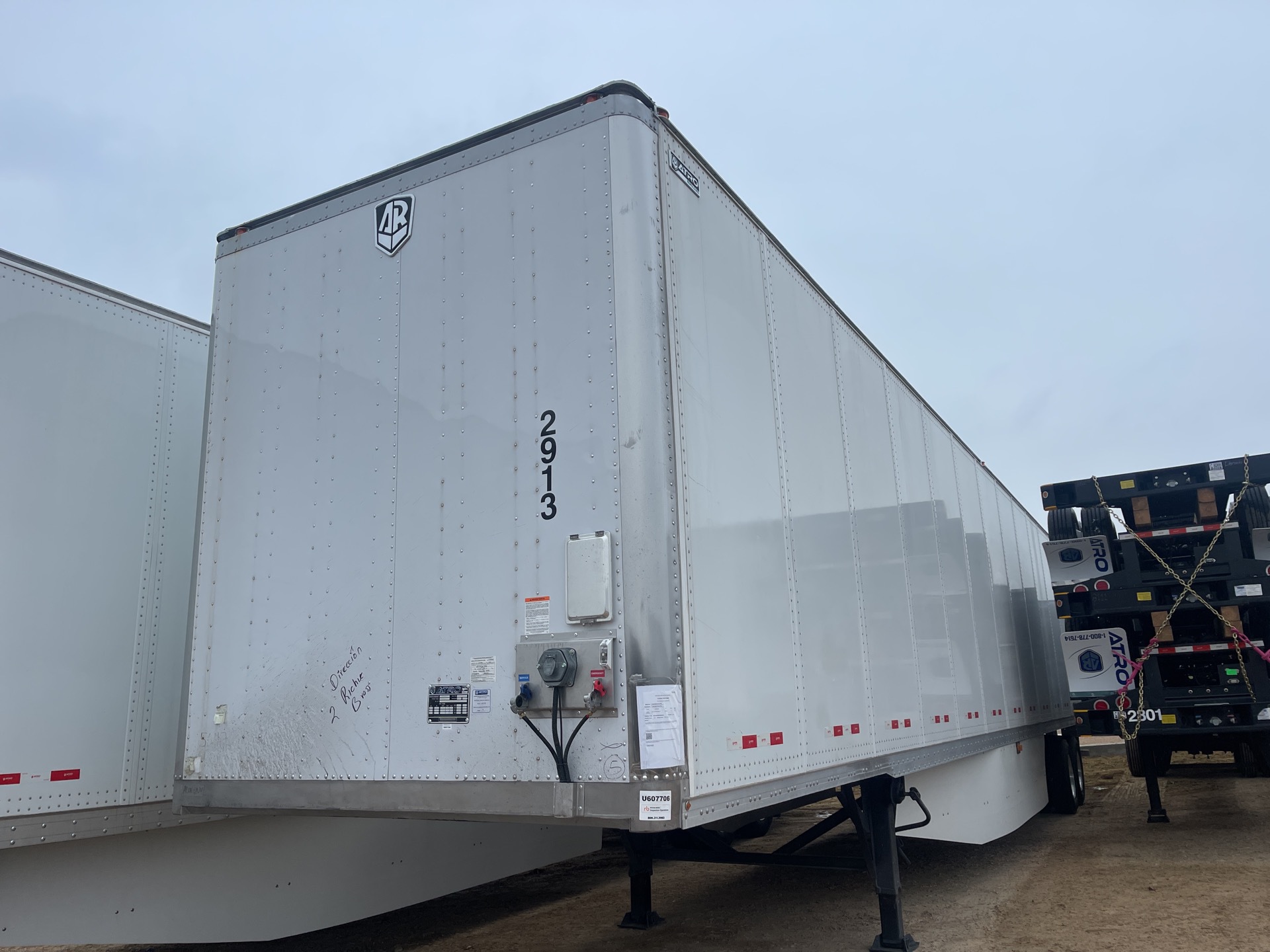 2023 Atro 53 ft x 102 in T/A Van Trailer