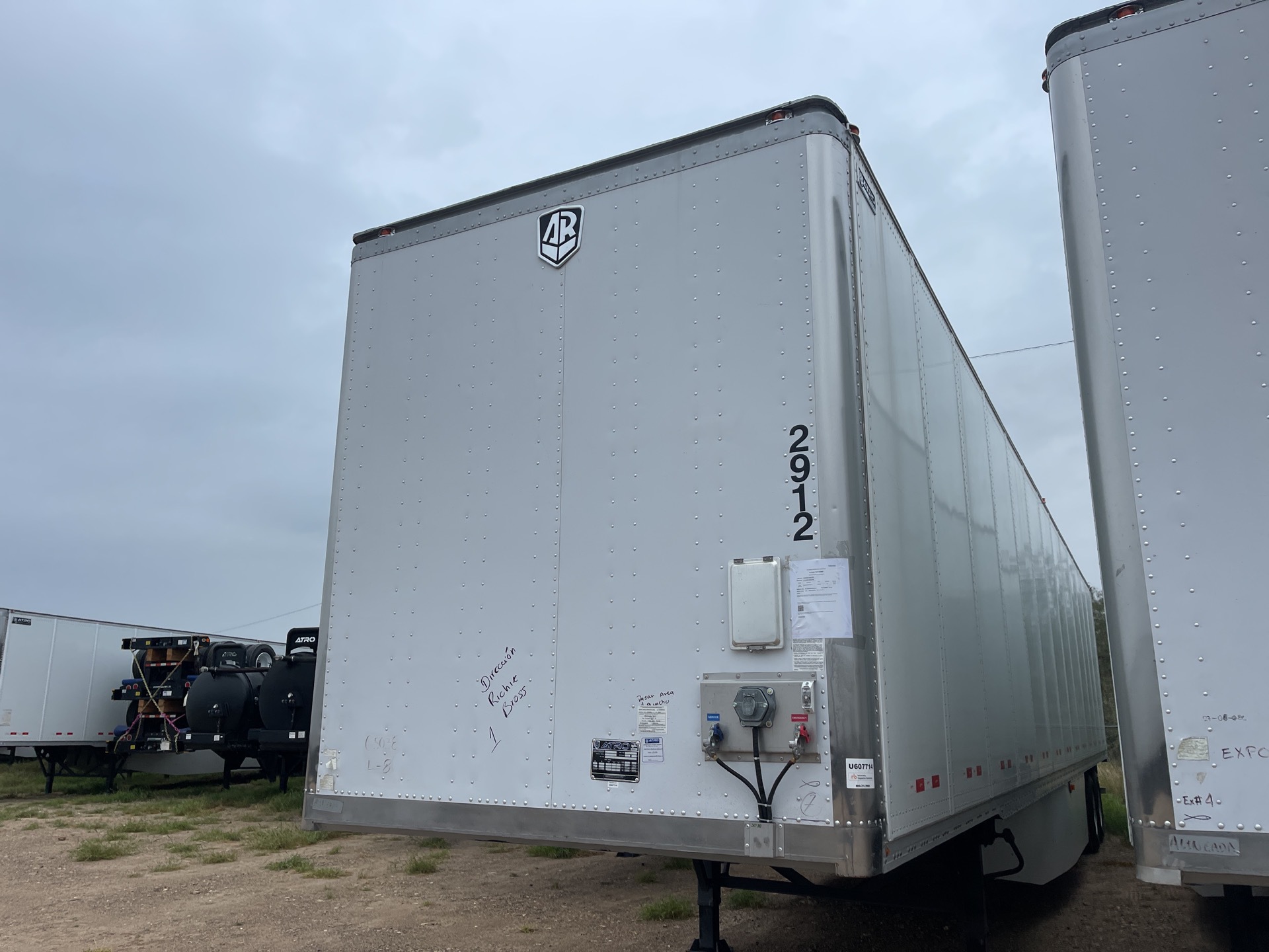 2023 Atro 53 ft x 102 in T/A Van Trailer