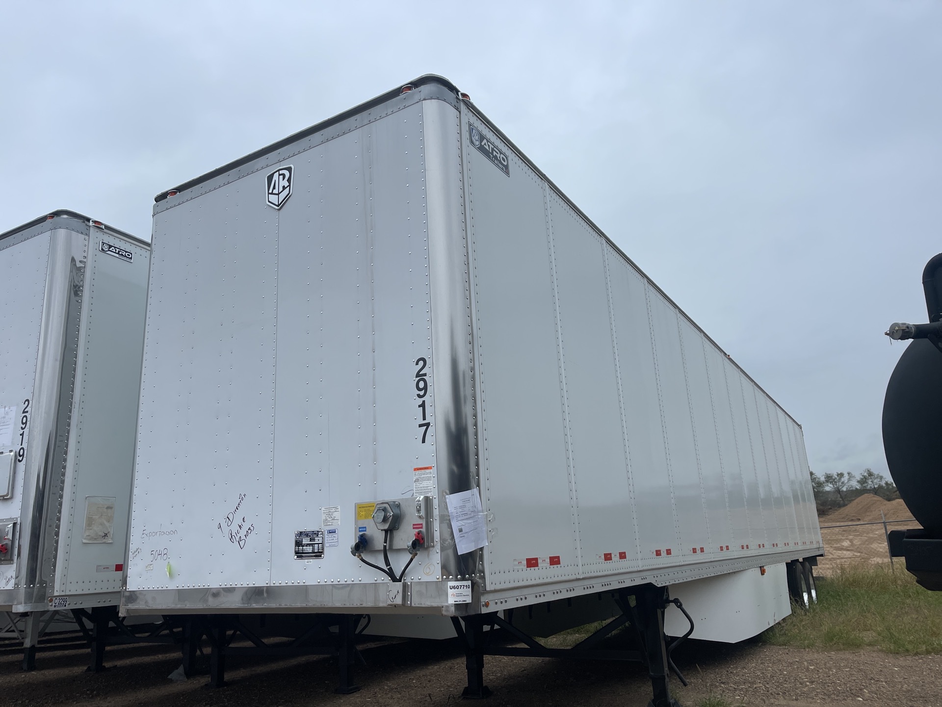 2023 Atro 53 ft x 102 in T/A Van Trailer