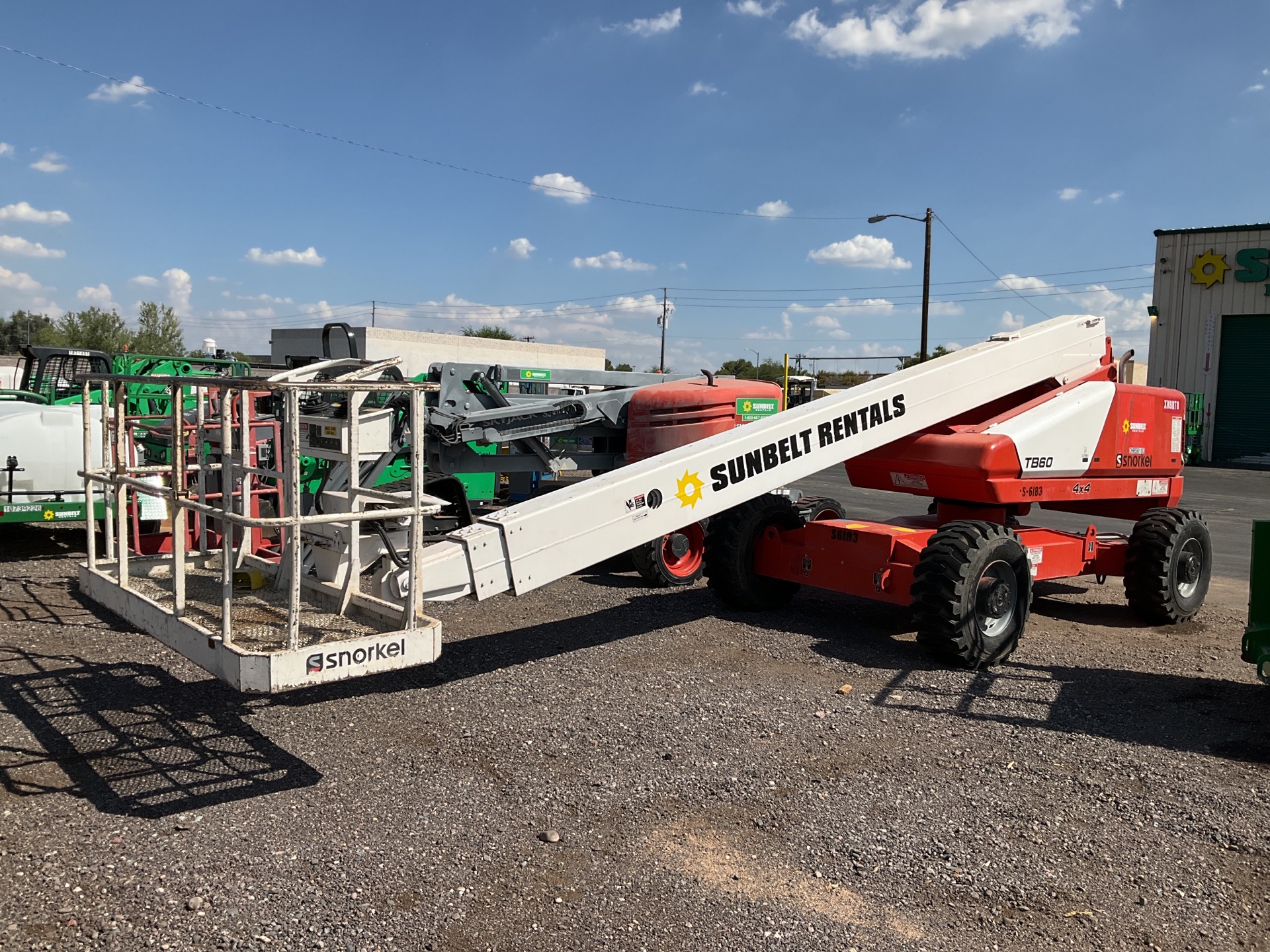 Snorkel TB-60 4WD Diesel Telescopic Boom Lift