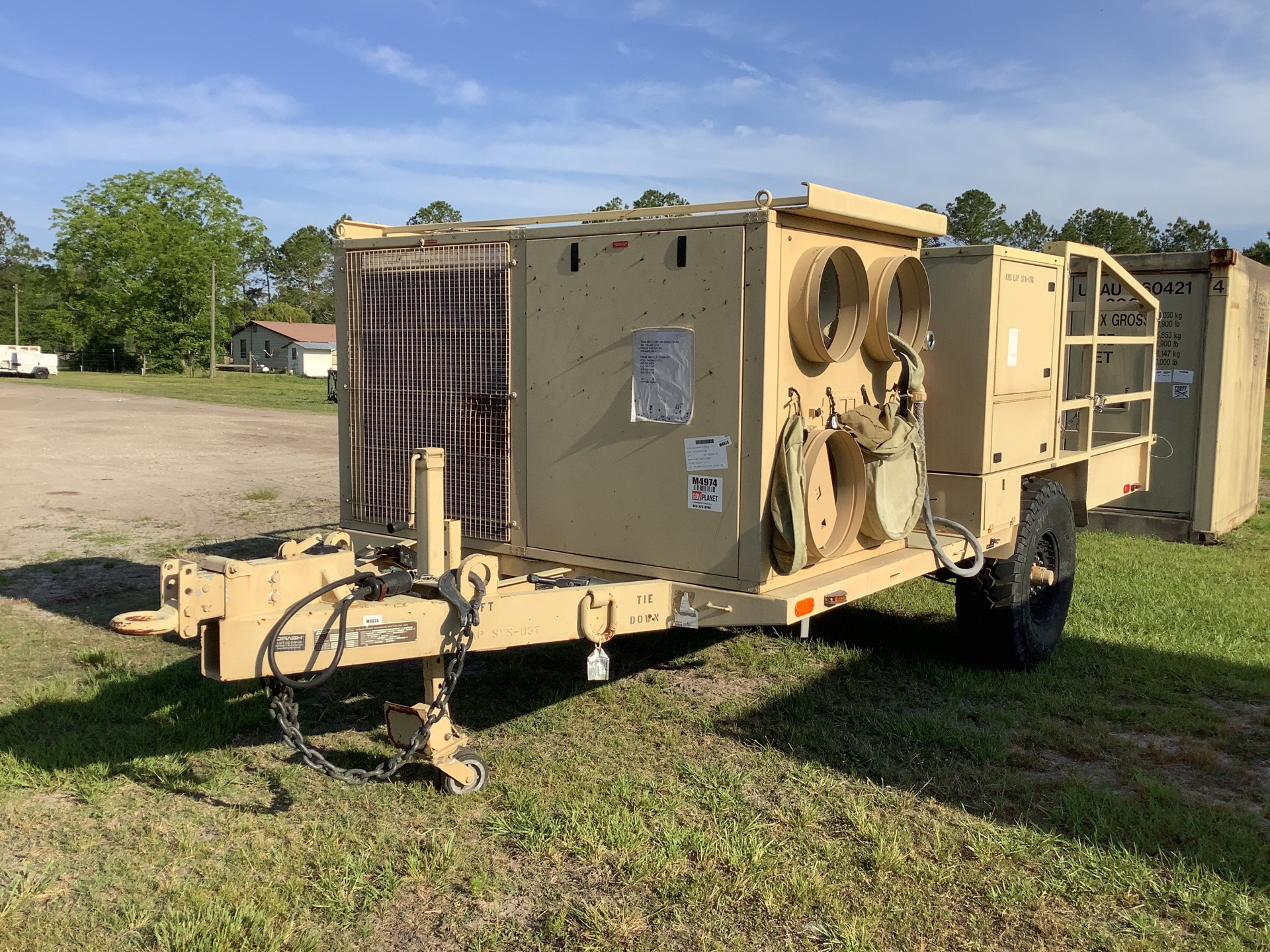 DHS Systems DRASH Shelter Transport Trailer