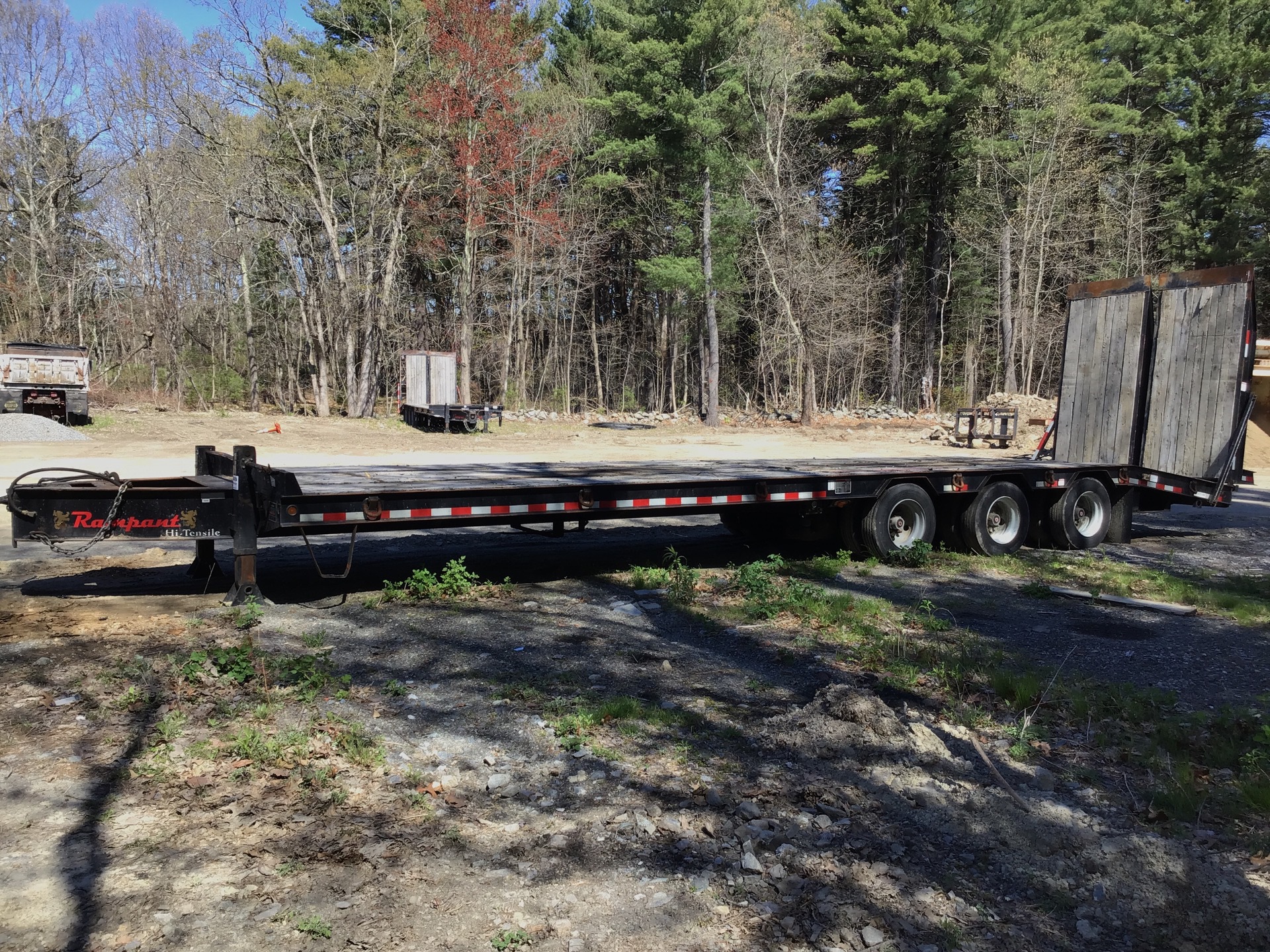 2020 Rampant PTDT Tri/A Equipment Trailer