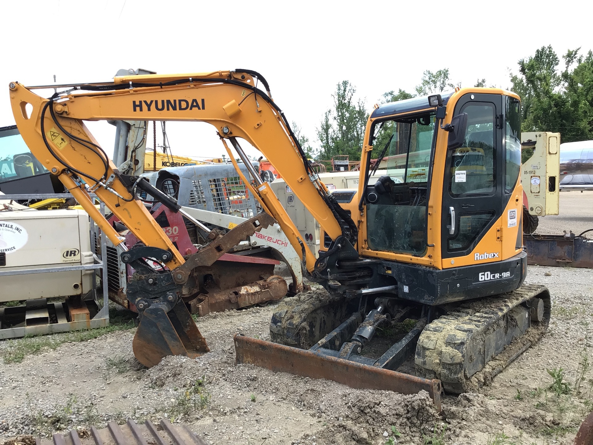 2021 Hyundai Robex 60CR-9A Mini Excavator