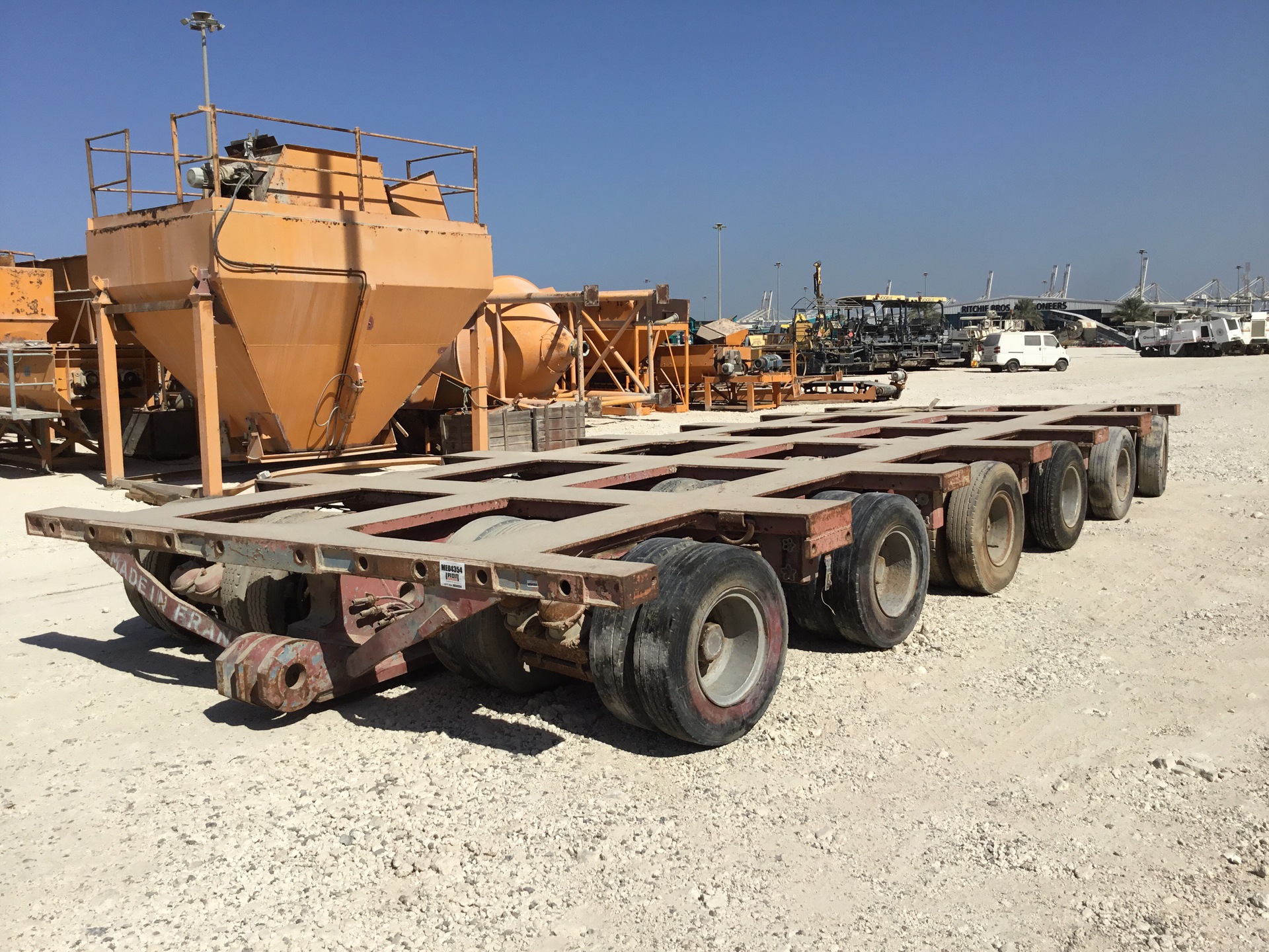Nicolas 6 Axle 9300 mm x 3650 mm Modular Trailer