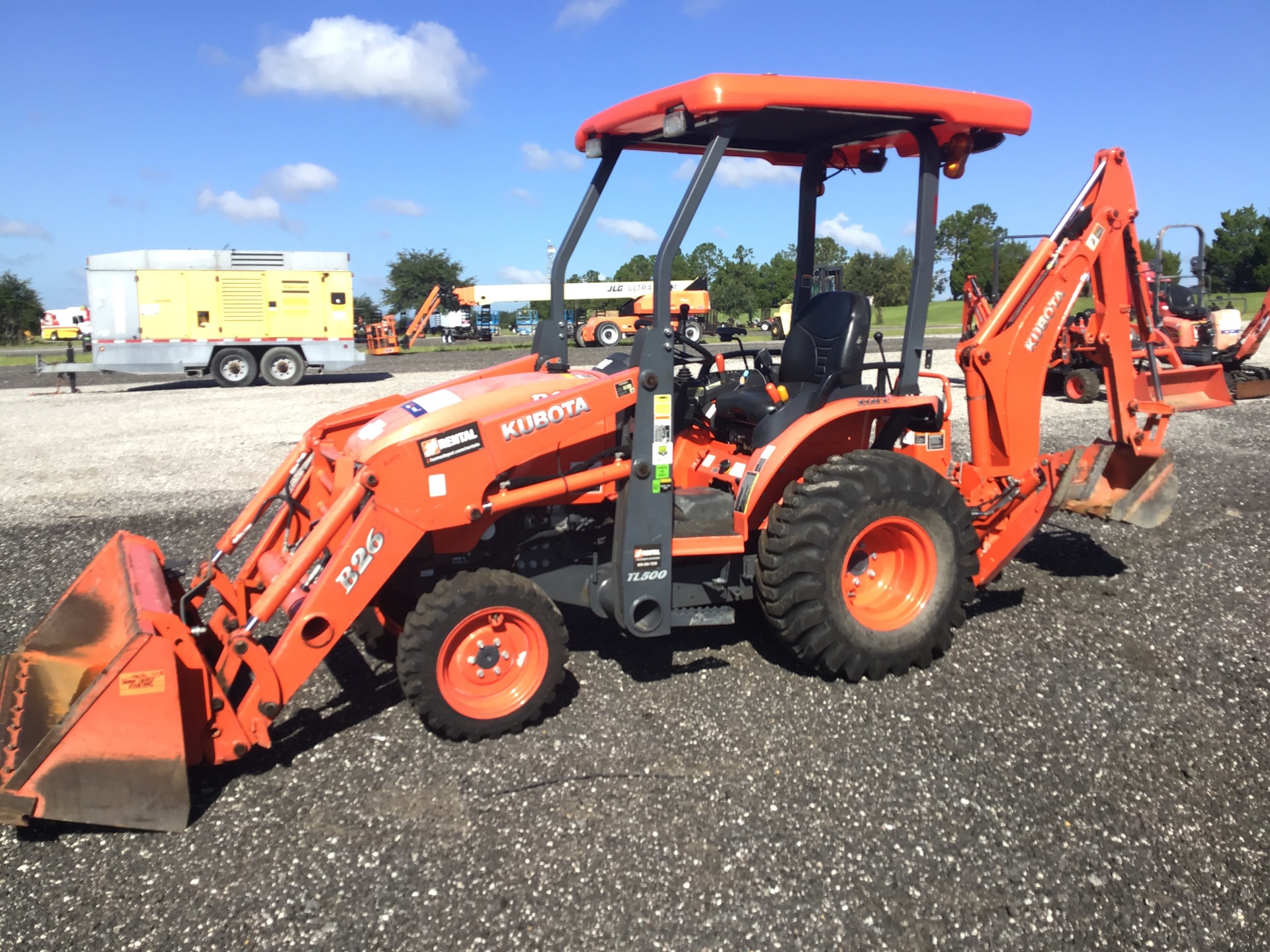 Kubota B26 4WD Utility Tractor
