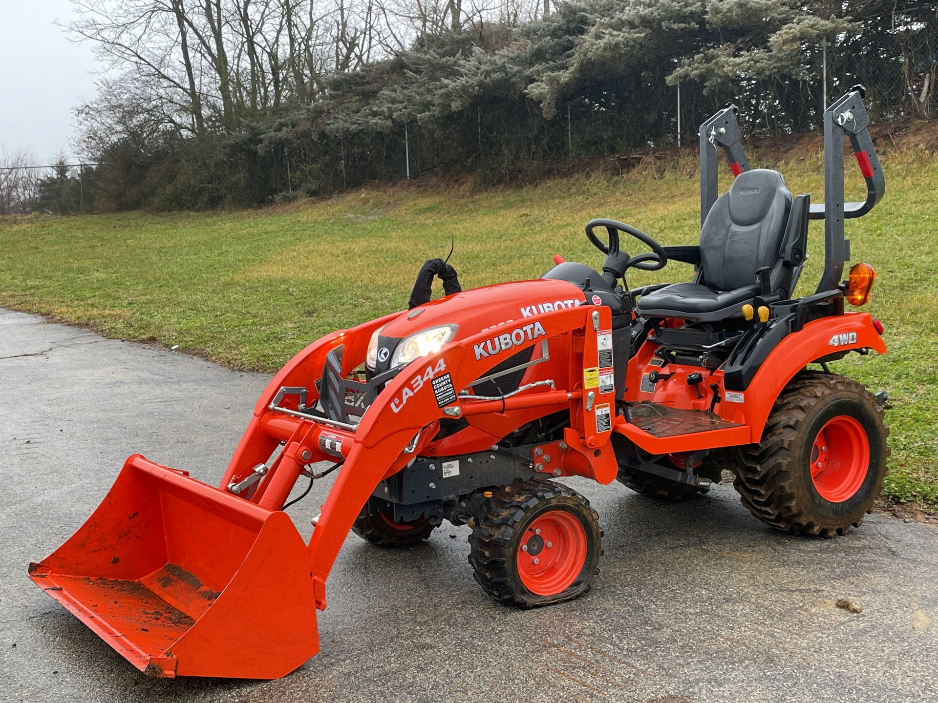 2020 Kubota BX2380 4WD Utility Tractor