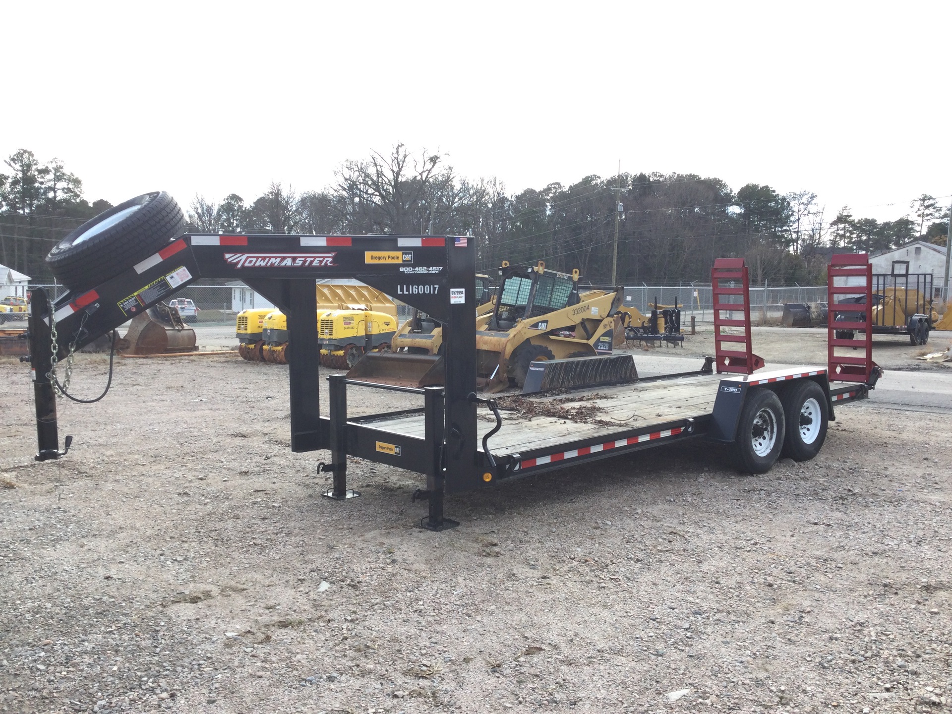 2020 Towmaster T-12D T/A Equipment Trailer