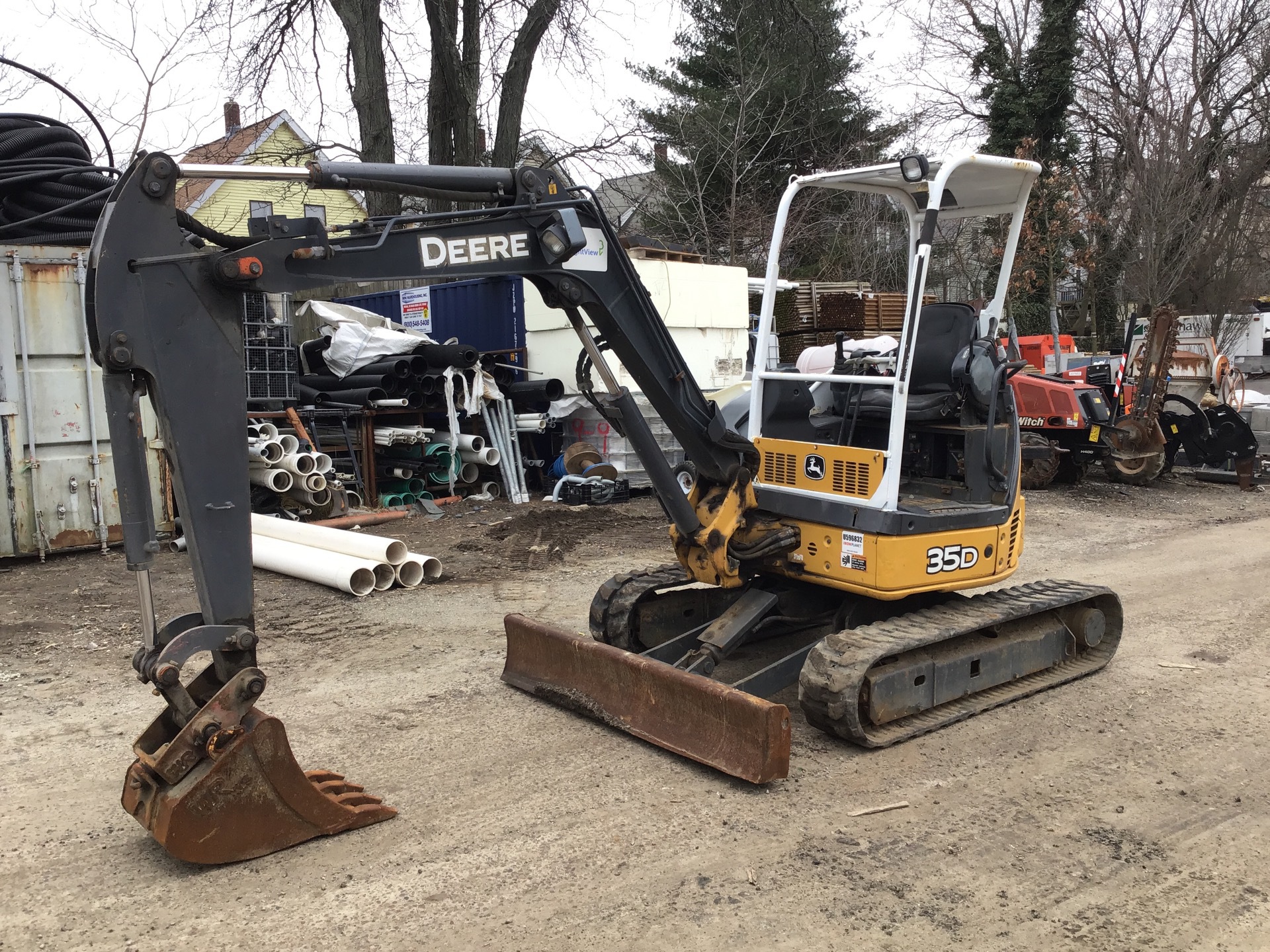 John Deere 35D Mini Excavator