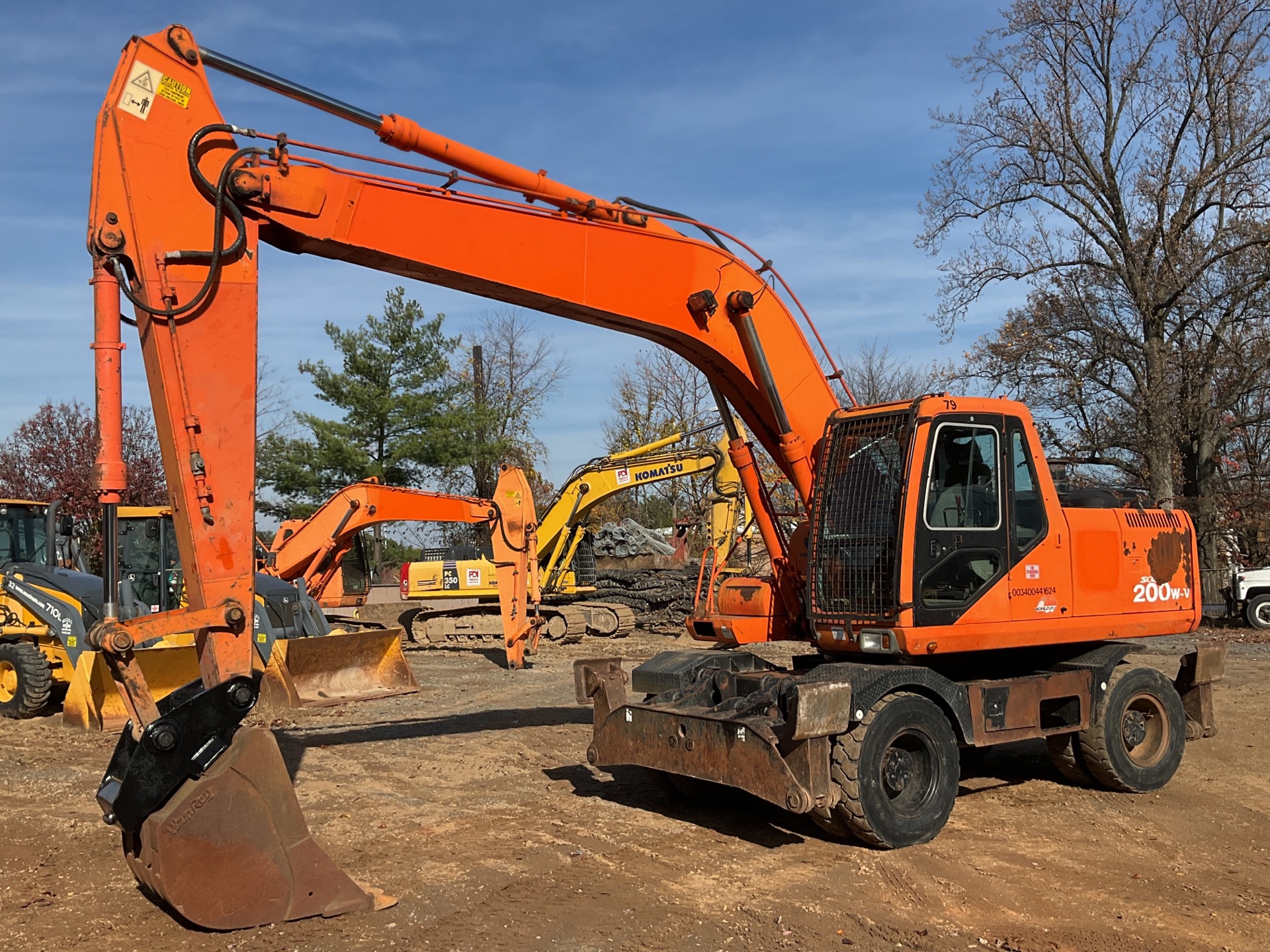Daewoo S200 W5K Wheel Excavator